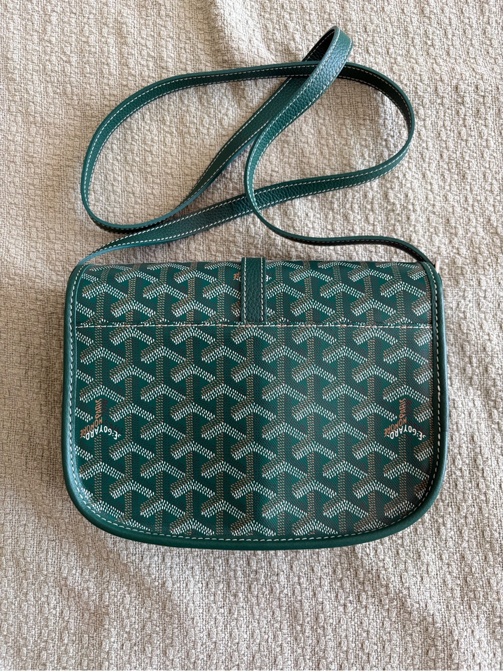 EUC/Like New - Goyard Belvedere PM, Vert - Picture 2 of 8